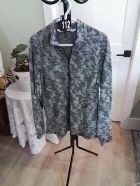 112 men's lulu grey zip